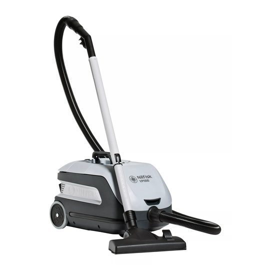 Nilfisk-Advance Hauser clean VP600 Basic UK Handbücher
