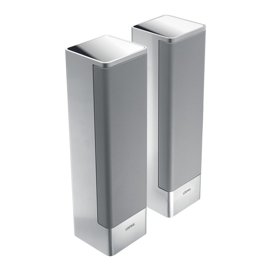 Loewe Individual Sound Universal Speaker Bedienungsanleitung