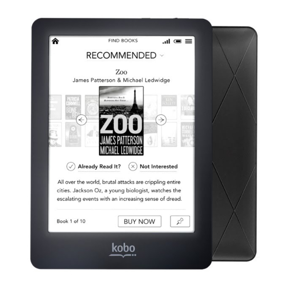 Kobo Glo Bedienungsanleitung