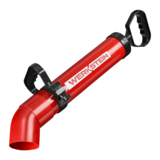 WERKSTEIN PUMP XL Gebrauchsanweisung