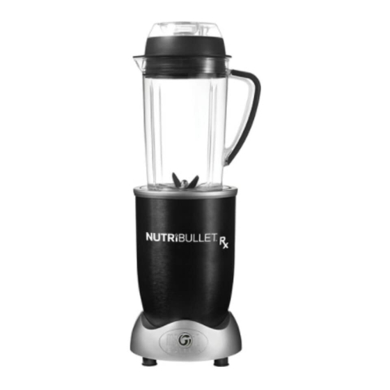 NUTRIBULLET RX Kurzanleitung