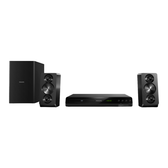 Philips HTD3250 Schnellstartanleitung