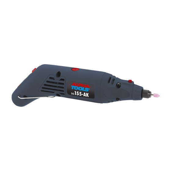 Alpha tools SG 155-AK Bedienungsanleitung
