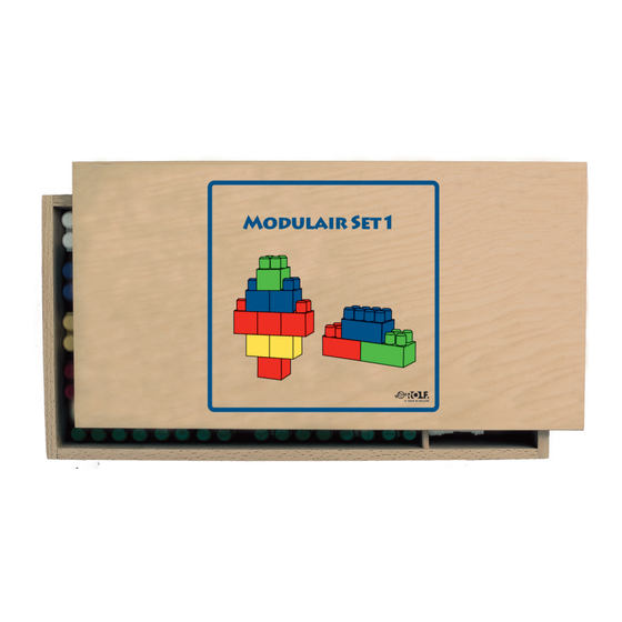ROLF Modulair Set I Bedienungsanleitung