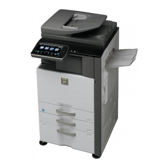 Sharp MX-3114N Kurzanleitung