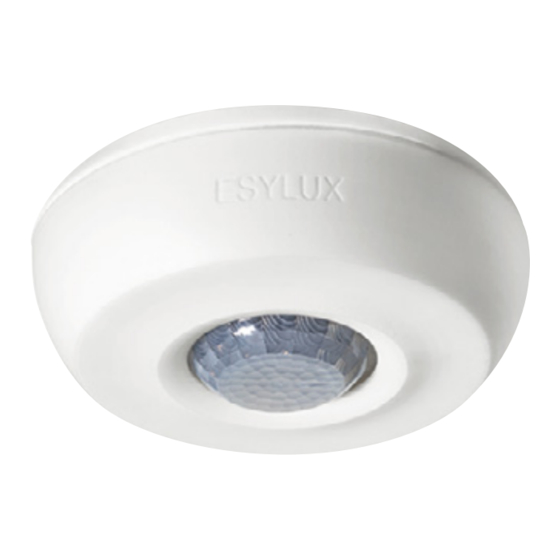 ESYLUX MD 360/8 Basic Ausführliche Bedienungsanleitung