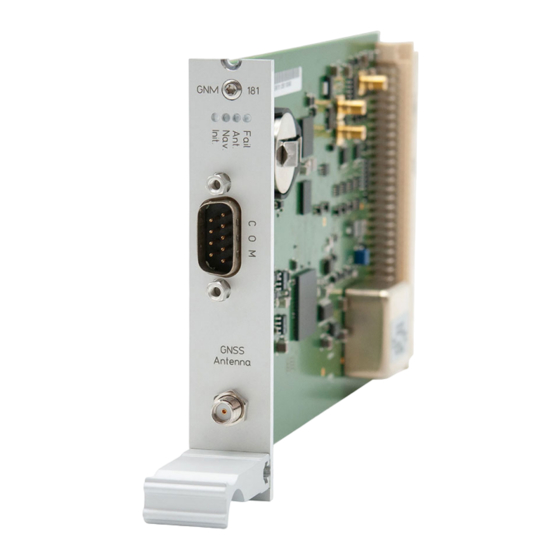 Meinberg IMS-GNM181 Handbuch