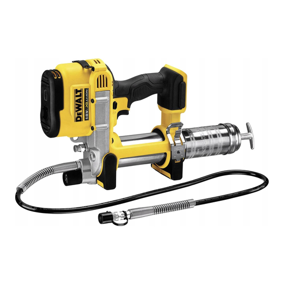 DeWalt DCGG571 Übersetzung Der Originalanweisung