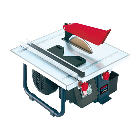 Alpha tools A-FS 180/2 Originalbetriebsanleitung