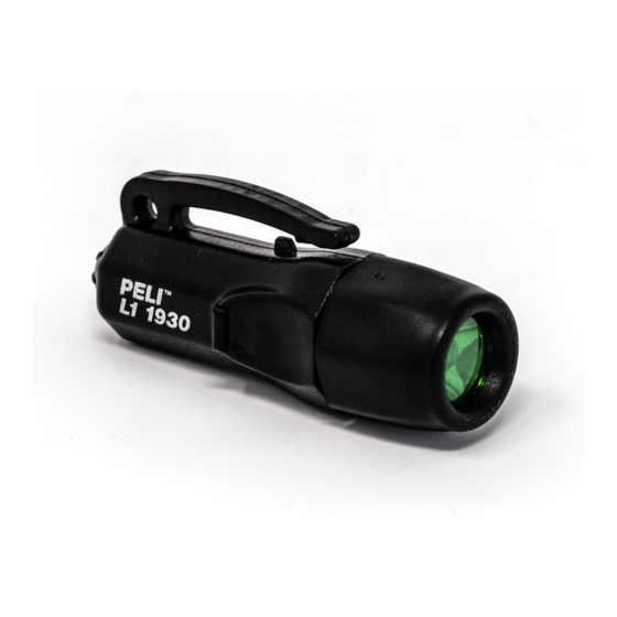 PELI 1930 L1 LED Bedienungsanleitung