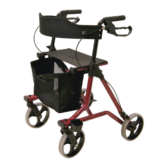 Drive Rollator Torro Gebrauchsanweisung