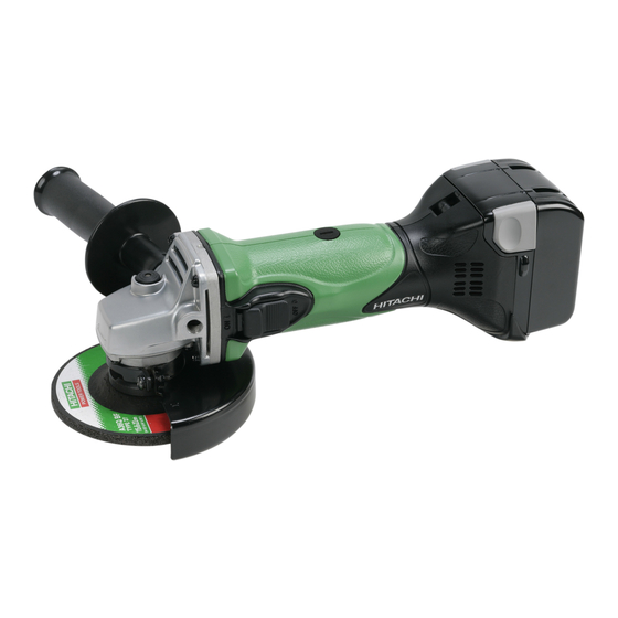 Hitachi G 14DSL Bedienungsanleitung