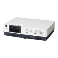Sanyo PLC-XW250K Bedienungsanleitung