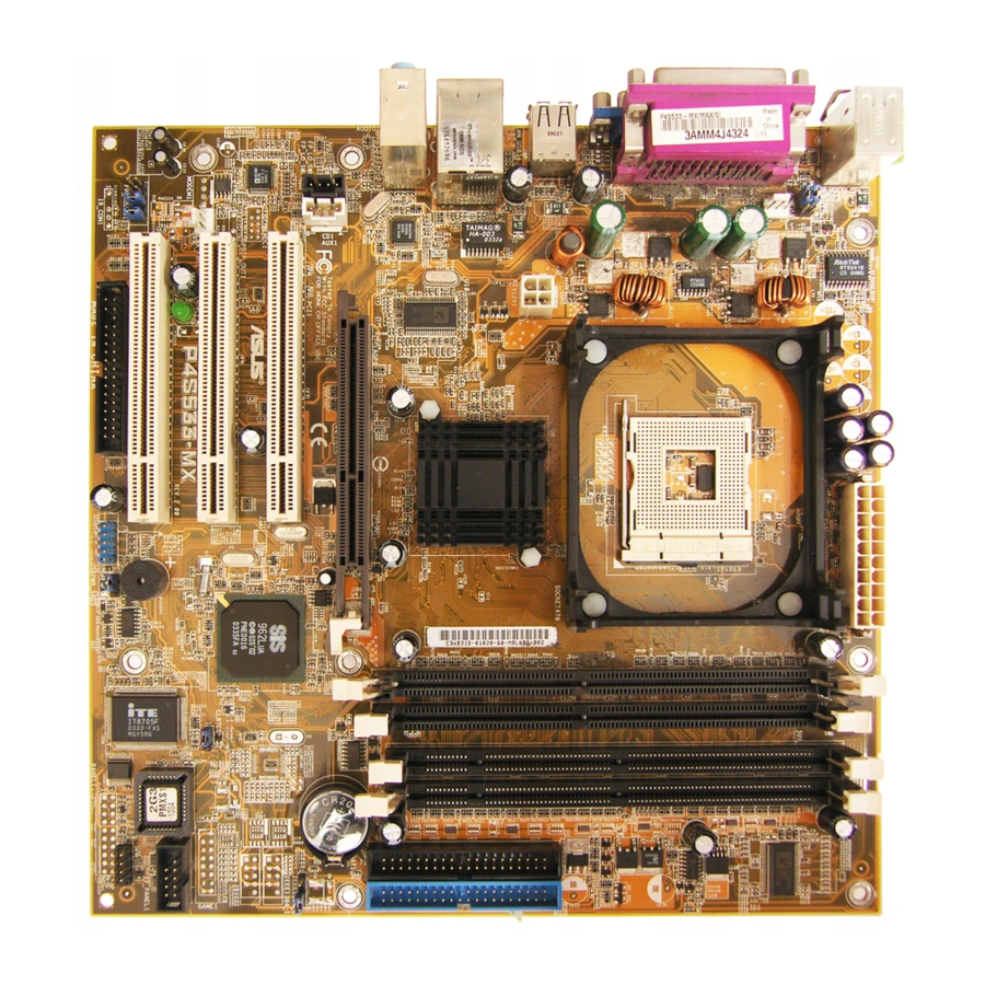 Asus P4S533-MX Benutzerhandbuch