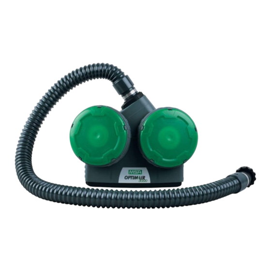 MSA OptimAir 3000 Bedienungsanleitung