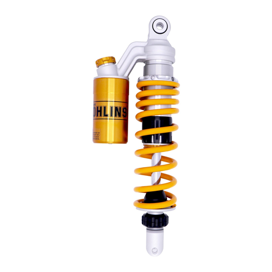 Ohlins HO 173 Montageanleitung
