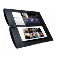 Sony Tablet P Handbuch