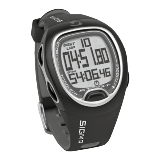 SIGMA SPORT SC 6.12 Bedienungsanleitung