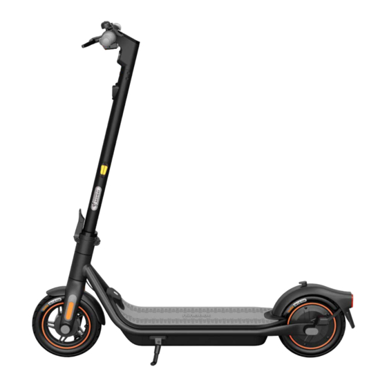 Segway KickScooter F65I Produkthandbuch