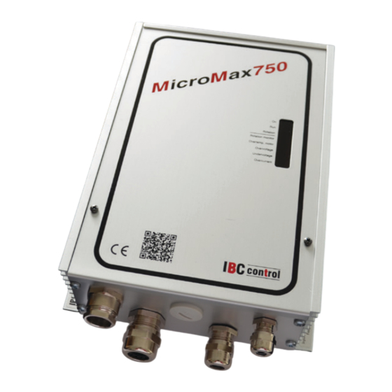 IBC control F21075301 Handbuch