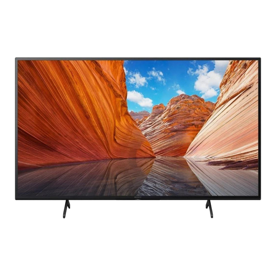Sony BRAVIA KD-50X89J Einrichtungshandbuch