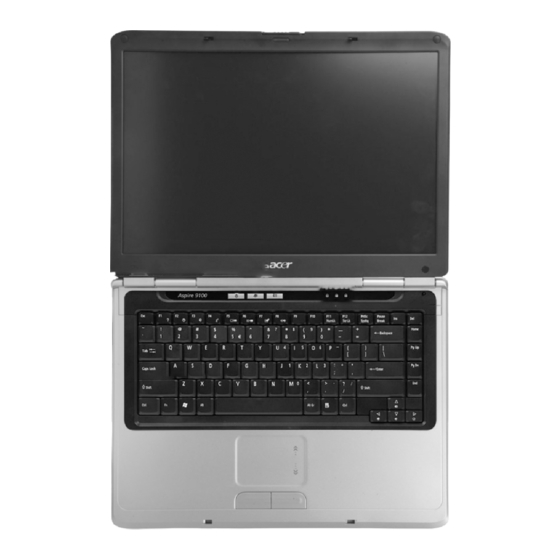 Acer Aspire 9100 Serie Benutzerhandbuch