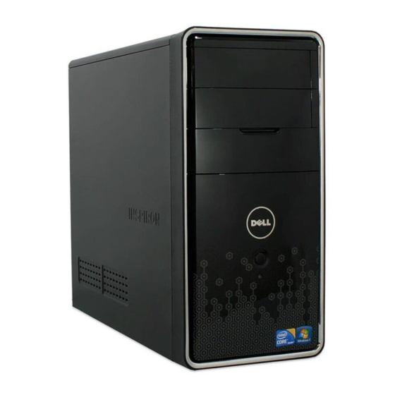 Dell Inspiron 580 Servicehandbuch