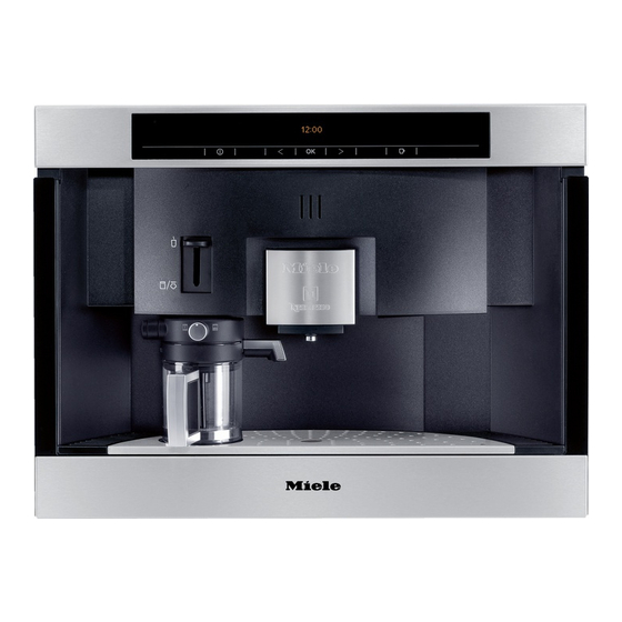Miele CVA 3650 Gebrauchsanleitung