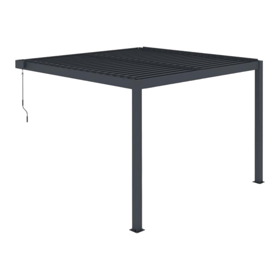 CAZEBOO SANTA 300L300 Montageanleitung