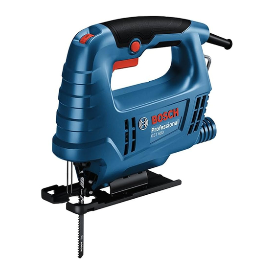 Bosch GST 680 Professional Originalbetriebsanleitung