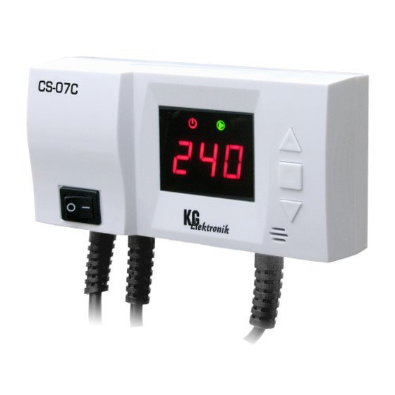 KG Elektronik CS-07C Gebrauchsanweisung