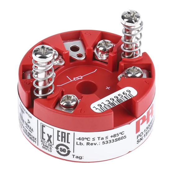 PR electronics 5333 Produkthandbuch