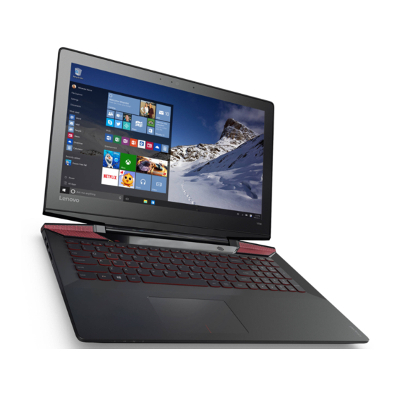 Lenovo ideapad Y700 Bedienungsanleitung