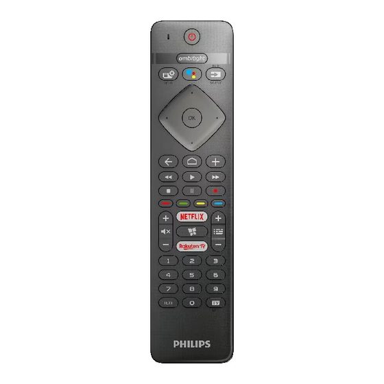 Philips RR1 GV Bedienungsanleitung
