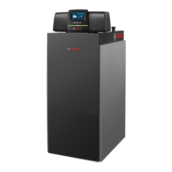 Bosch Condens 7000 F Anlagenbeispiel Für Den Fachbetrieb