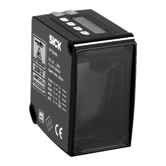 SICK DL50 Hi Betriebsanleitung