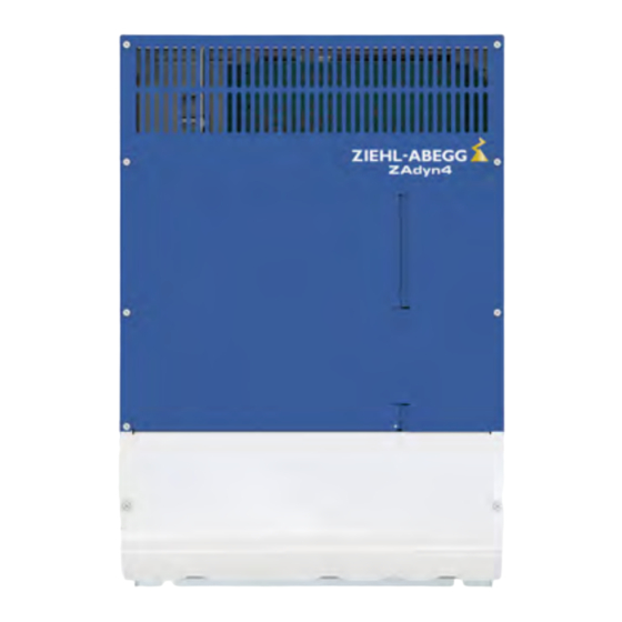 ZIEHL-ABEGG ZA dyn 4C Serie Handbücher