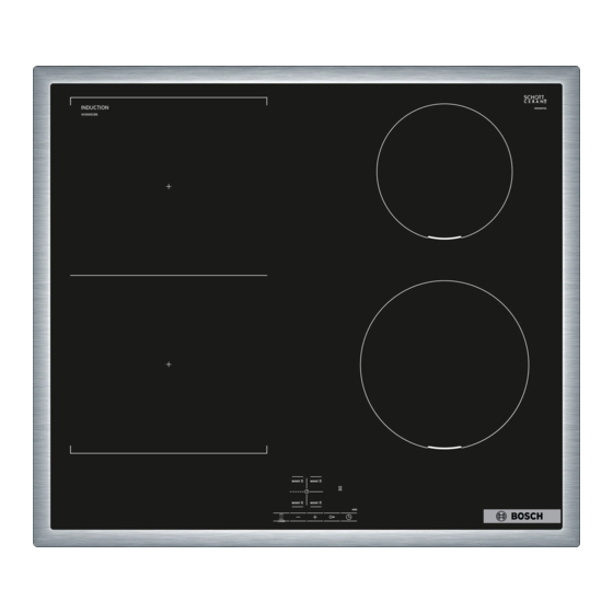Bosch NVS645CB6E Montageanleitung