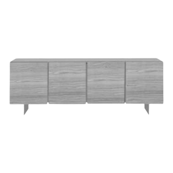 calligaris SIPARIO series Montageanleitung