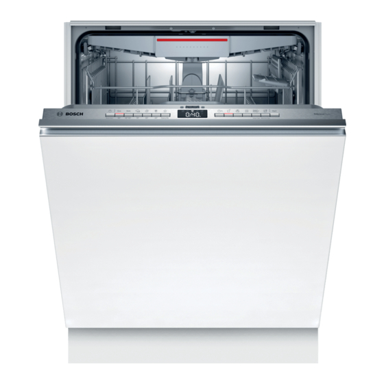 Bosch SMV4EVX14E Gebrauchsanleitung