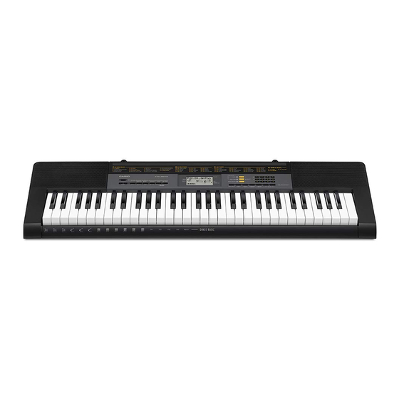 Casio CTK-2500 Bedienungsanleitung