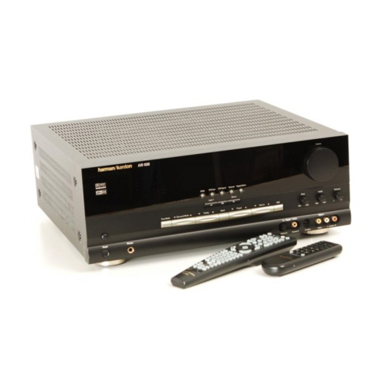 Harman Kardon AVR4500 Bedienungsanleitung