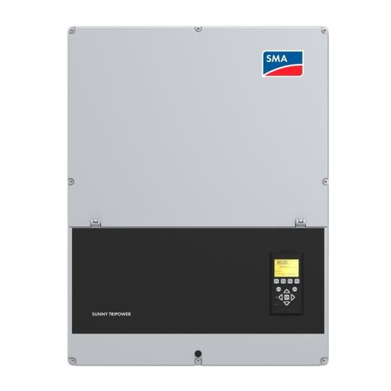 SMA SUNNY HIGHPOWER PEAK1 Installationsanleitung