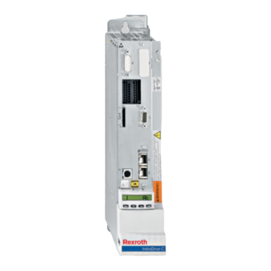 Bosch rexroth IndraWorks SafeLogic 14VRS Erste Schritte