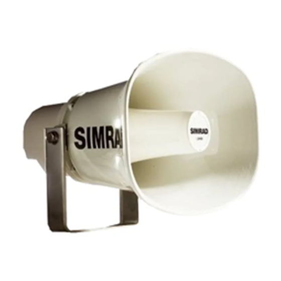 Simrad LSH80 Bedienungsanleitung