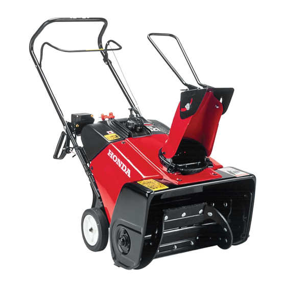 Honda HS621 Bedienungsanleitung