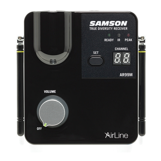 Samson AirLine 99m Bedienungsanleitung
