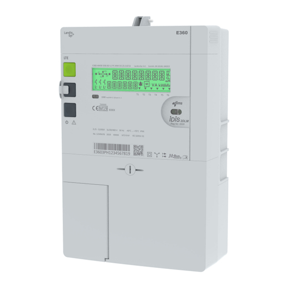 Landis+Gyr E360 Serie Benutzerhandbuch