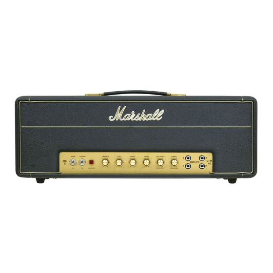 Marshall JTM45 2245 Kurzanleitung