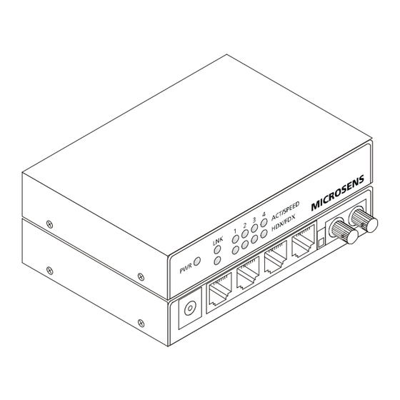 Microsens MS453071 Bedienungsanleitung